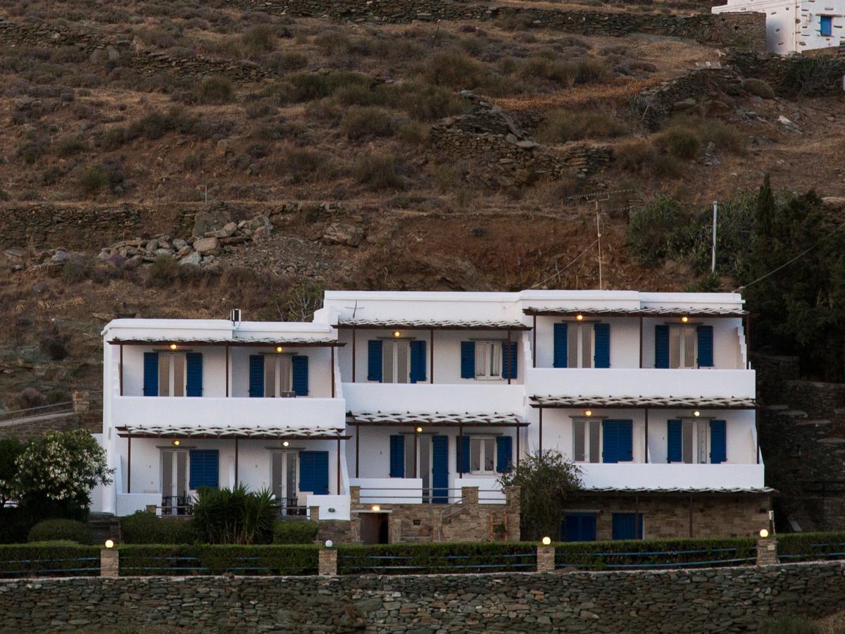 Meltemi Tinos Aparthotel Ájosz Romanósz Kültér fotó